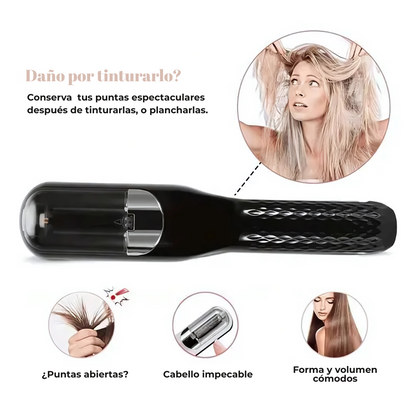 RECORTADOR DE PUNTAS ABIERTAS PARA CABELLO DAÑADO – Renueva tu cabello sin cortar el largo