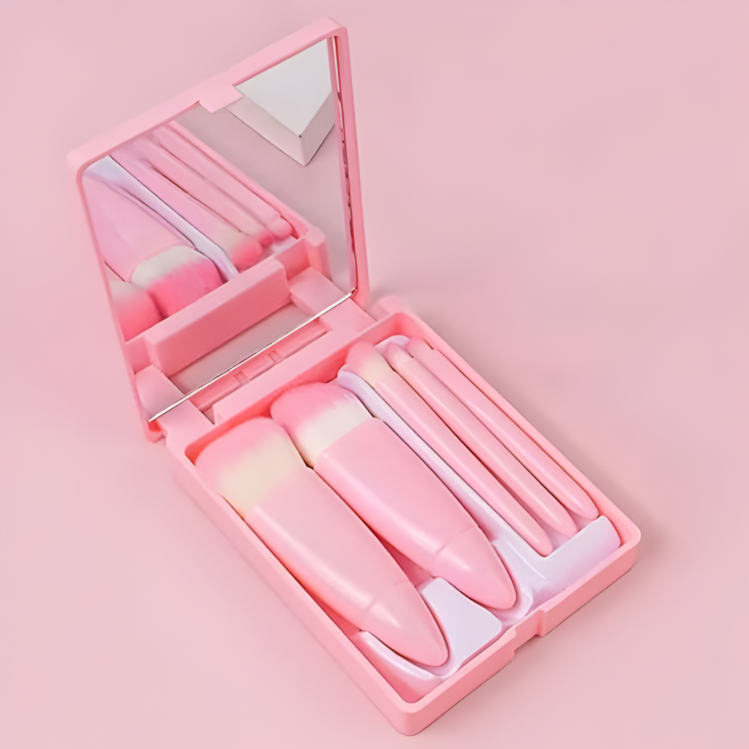 SET DE BROCHAS PARA MAQUILLAJE – Aplicación precisa, acabado profesional y maquillaje perfecto