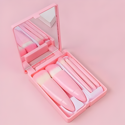 SET DE BROCHAS PARA MAQUILLAJE – Aplicación precisa, acabado profesional y maquillaje perfecto
