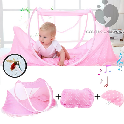 Mosquitero CocoonEase - Mantén a tu bebé seguro, fresco y feliz en cada siesta.