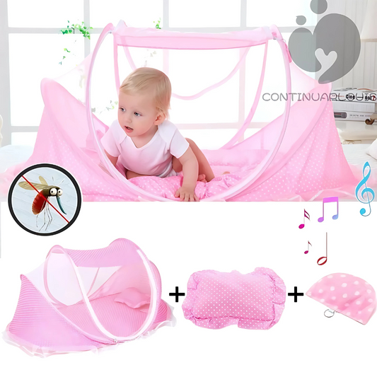 Mosquitero CocoonEase - Mantén a tu bebé seguro, fresco y feliz en cada siesta.