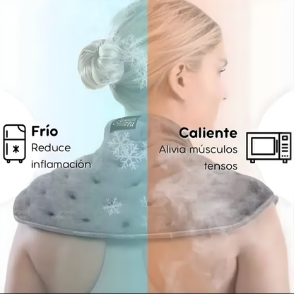 MANTA ALIVIA DOLOR CUELLO HOMBRO Y ESPALDA – Calor reconfortante, relajación profunda y bienestar muscular