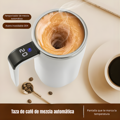TAZA MEZCLADORA AUTOMÁTICA – Mezcla perfecta, comodidad diaria y bebidas sin esfuerzo