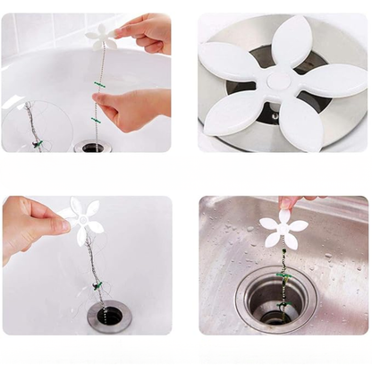 DUO DE BLISTER DE TAPÓN PLÁSTICO ANTI PELOS PARA DUCHA O LAVATRASTOS – Mantén tus desagües limpios y sin obstrucciones