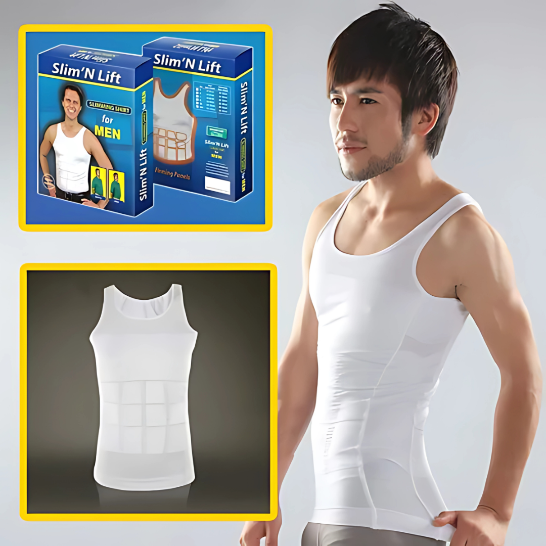 CAMISETA DE COMPRESIÓN UNISEX – Reduce medidas, mejora postura y estiliza tu figura