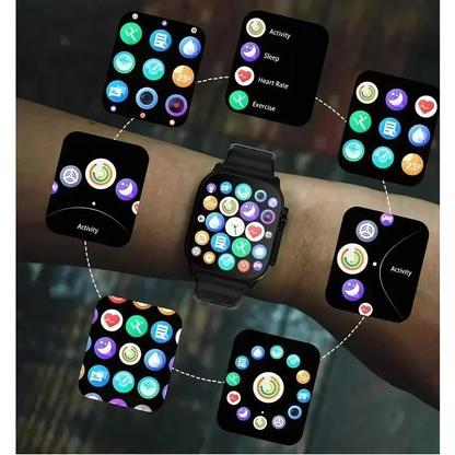 SMARTWATCH SERIES 9 BIG 1.99" CORREAS 7+1 – Control total en tu muñeca con estilo