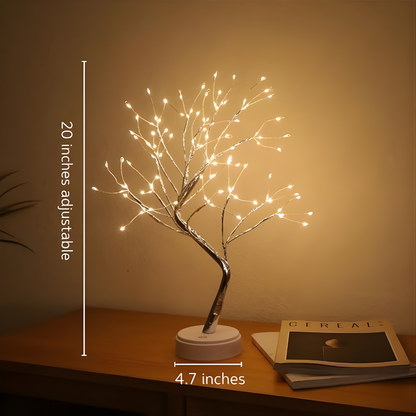 ÁRBOL DE LUZ MÁGICO – Decoración encantadora, ambiente relajante y luz cálida para transformar cualquier espacio