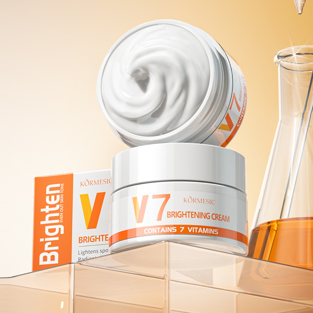 CREMA BLANQUEADORA POTENCIADORA 7V – Ilumina, unifica y renueva tu piel visiblemente