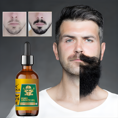 CUIDADO DE BARBA PARA HOMBRE – Barba más suave, crecimiento saludable y estilo impecable todos los días