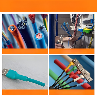 KIT DE TERMOENCOGIBLE COLORES – Aislamiento seguro, organización profesional y acabado limpio en cada conexión