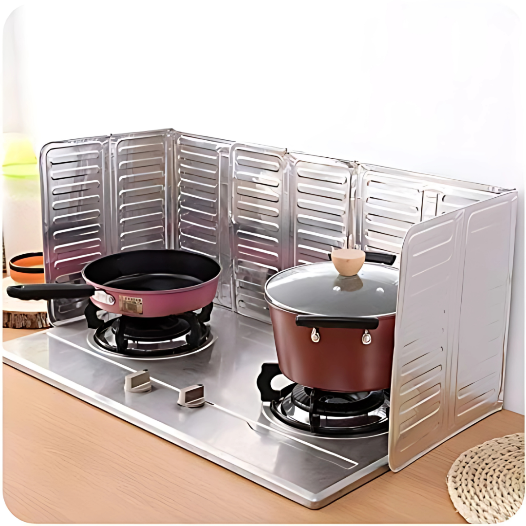 PROTECTOR ALUMINIO COCINA – Cocina limpio, sin grasa en las paredes