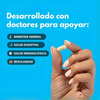 60 BILLIONS PROBIOTICS – Equilibrio intestinal, digestión diaria y bienestar desde el interior