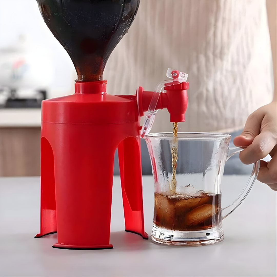 DISPENSADOR DE GASEOSA – Servido práctico, diversión instantánea y bebidas siempre listas