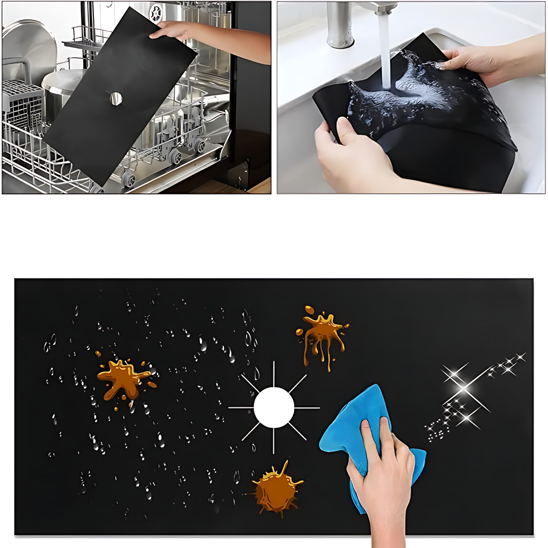 PROTECTOR DE ESTUFA DE GAS (PACK x2) – Cocina más limpia, protección duradera y limpieza sin esfuerzo