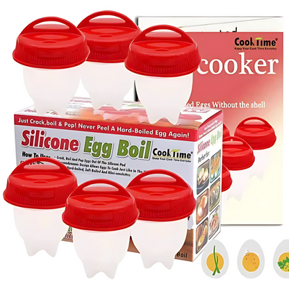 MOLDE HUEVOS SILICONA (Pack*6) – Cocina práctica y sin complicaciones
