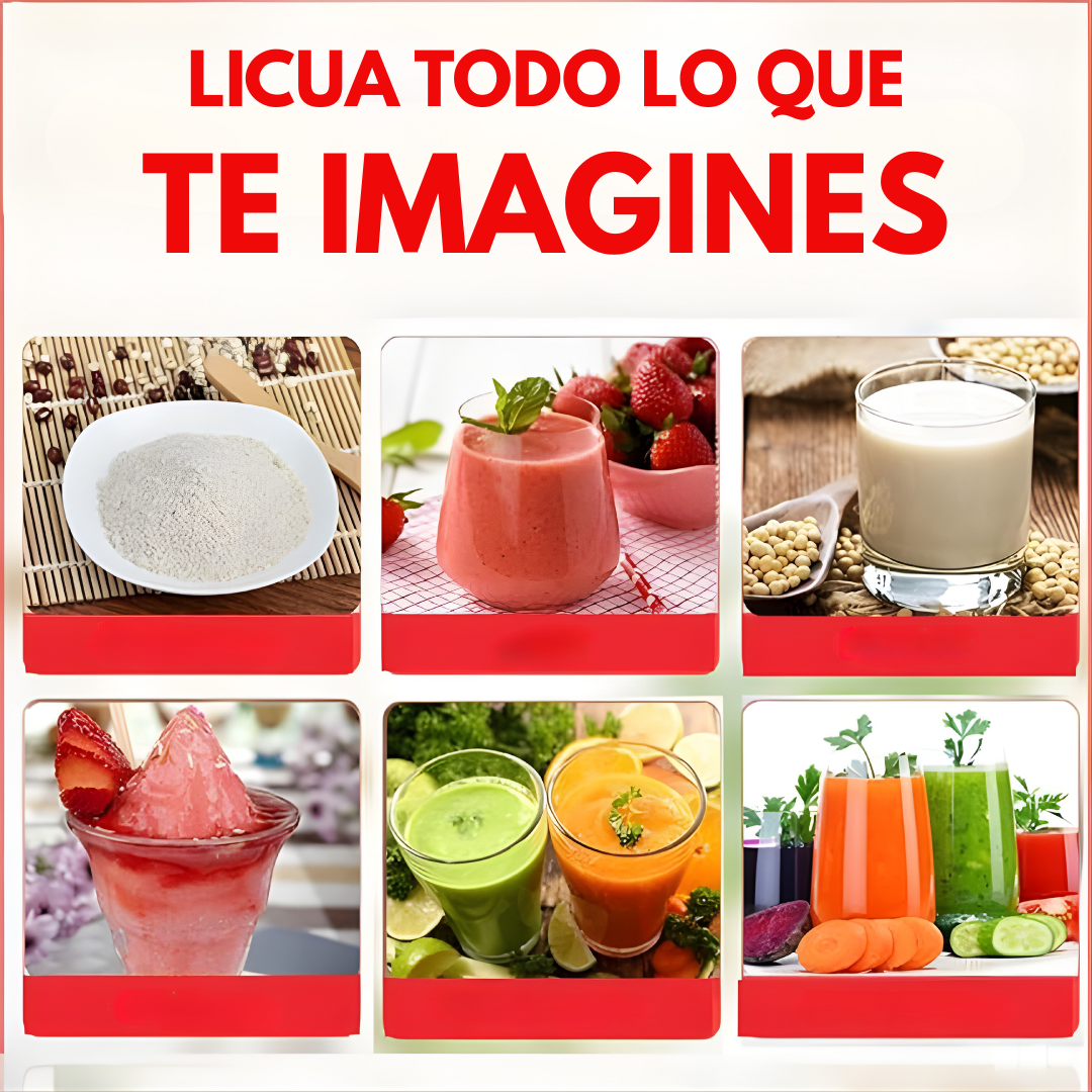 LICUADORA 2 EN 1 CON MOLINO DE ESPECIAS – Potencia práctica, mezclas perfectas y molienda fina en un solo equipo