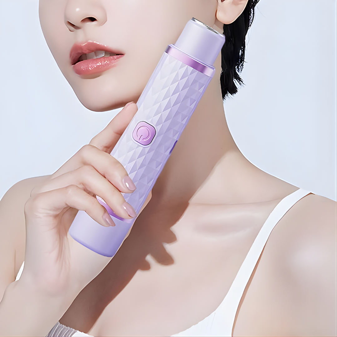 DEPILADORA FACIAL ELÉCTRICA 2 EN 1 – Suavidad inmediata y precisión sin irritación