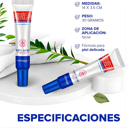 BIOAQUA ANTI-ACNE CAJA BLANCA – Control total del acné y renovación profunda de la piel