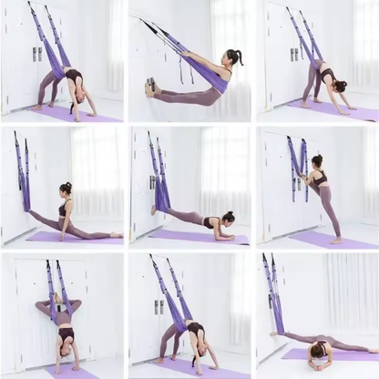 AIR YOGA ROPE – Eleva tu práctica con fuerza, equilibrio y libertad