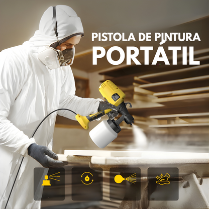 PAINT ZOOM ELECTRICO ROJO – Acabado uniforme, aplicación rápida y resultados profesionales en casa