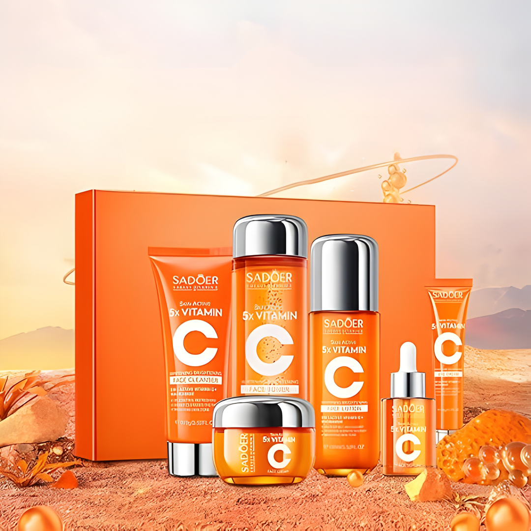 KIT COMPLETO DR-RASHELL VITAMINA C – Ilumina, unifica y revitaliza tu piel cada día