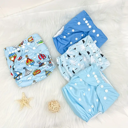 PAÑAL REUTILIZABLE ECOLÓGICO PARA BEBÉ – PACK * 3 UNIDADES