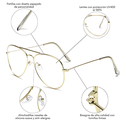 LENTES FOTOGREY O FOTOCROMÁTICOS – Se adaptan a la luz del sol