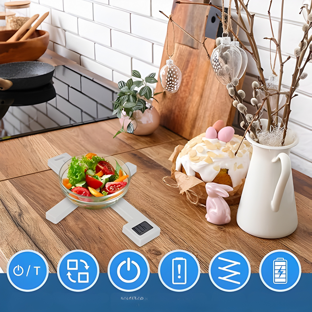 BÁSCULA DE COCINA – Medición precisa, control exacto y resultados perfectos en cada receta