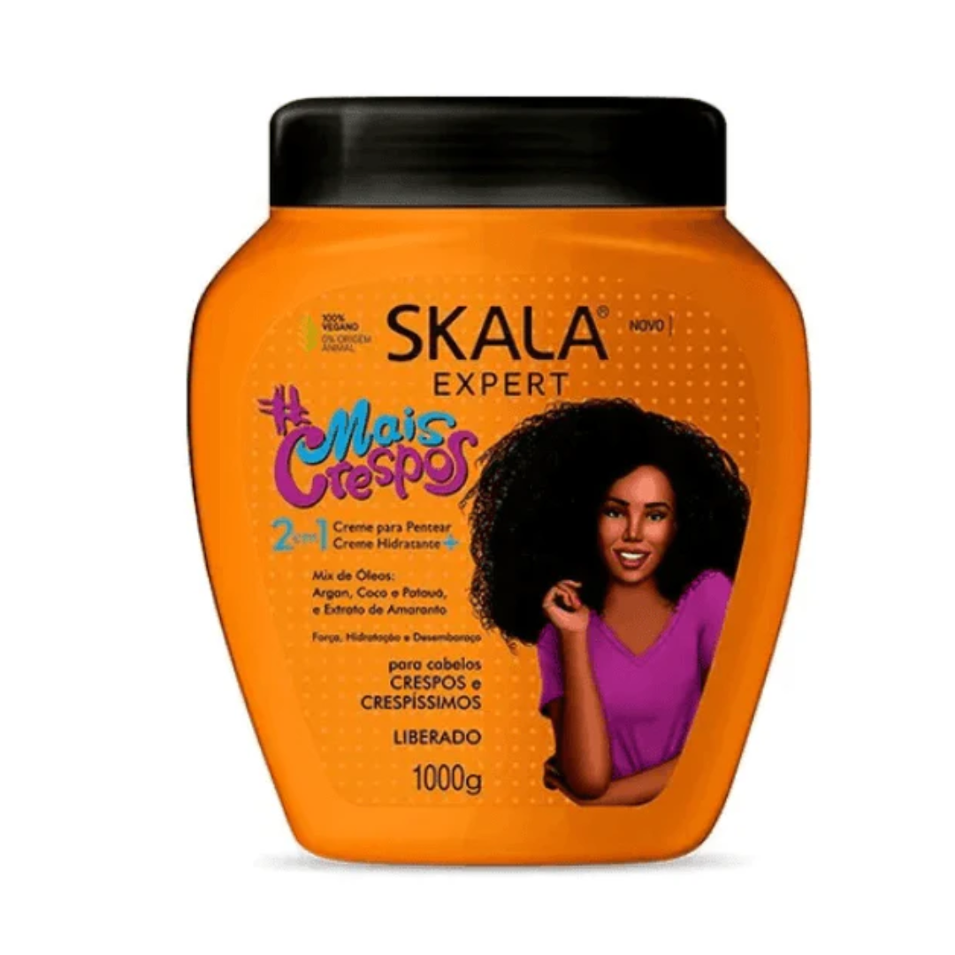 TARRO DE CREMA DE TRATAMIENTO SKALA – Hidratación, brillo y suavidad irresistible para tu cabello