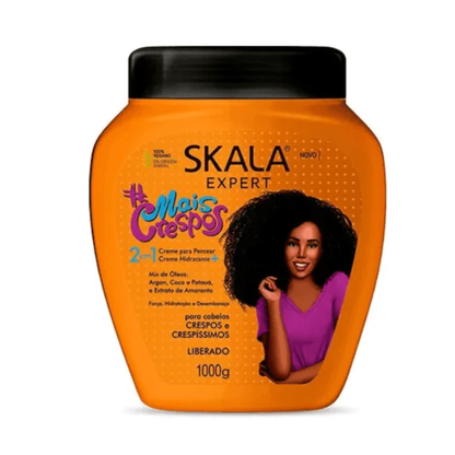 TARRO DE CREMA DE TRATAMIENTO SKALA – Hidratación, brillo y suavidad irresistible para tu cabello
