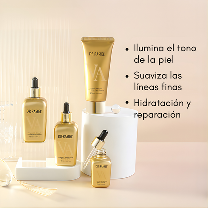 KIT COMPLETO DR-RASHELL RETINOL AGE – Rejuvenece, reafirma y renueva tu piel con acción avanzada antiedad