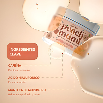PEACH MAMI – Crema reafirmante para glúteos, piel más firme y cuidado corporal nutritivo