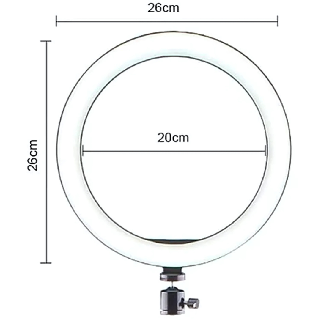 ARO DE LUZ LED CON TRIPODE – Ilumina tus videos y fotos como un profesional