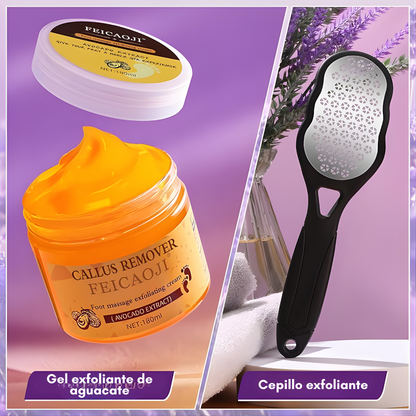 CREMA EXFOLIANTE PARA MASAJE DE PIES – Suavidad profunda, alivio inmediato y renovación total para tus pies