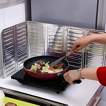 PROTECTOR ALUMINIO COCINA – Cocina limpio, sin grasa en las paredes