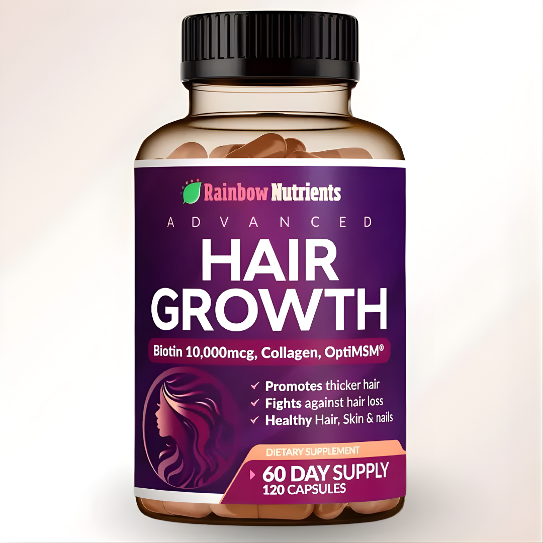 HAIR GROWTH X 120 CÁPSULAS – Potencia tu crecimiento capilar desde adentro