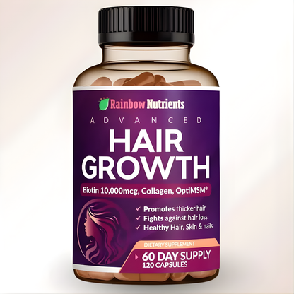 HAIR GROWTH X 120 CÁPSULAS – Potencia tu crecimiento capilar desde adentro