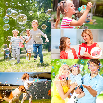 DOLPHIN BUBBLE – Diversión instantánea, burbujas mágicas y un diseño que encanta a niños y adultos