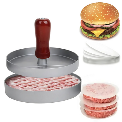 MOLDE PARA HACER TORTAS DE HAMBURGUESAS – Perfectas, firmes y listas en segundospia)
