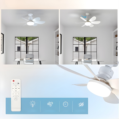 VENTILADOR CON LUZ Y CONTROL – Iluminación inteligente, ventilación eficiente y confort en un solo dispositivo