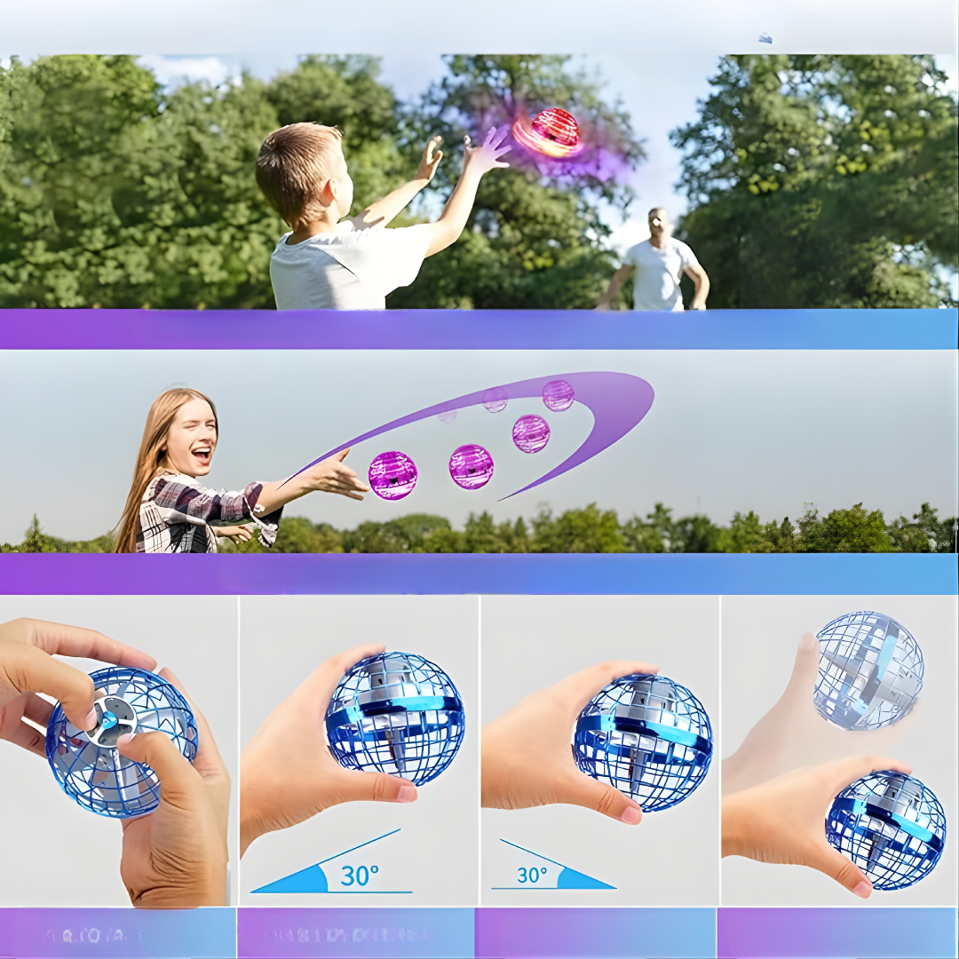 PELOTA VOLADORA – Diversión mágica, movimientos increíbles y un juego que sorprende a niños y adultos