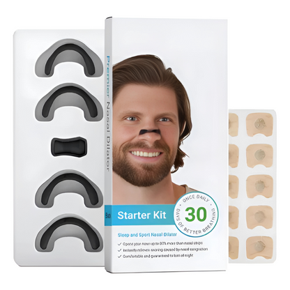 DILATADOR NASAL X 30 TIRAS – Respira mejor y duerme sin ronquidos