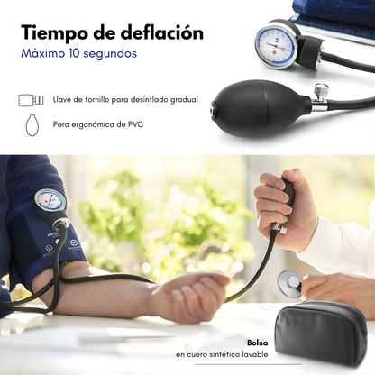 ESTETOSCOPIO Y TENSIÓMETRO PROFESIONAL – Medición precisa, control confiable y herramientas clínicas para cuidar tu salud