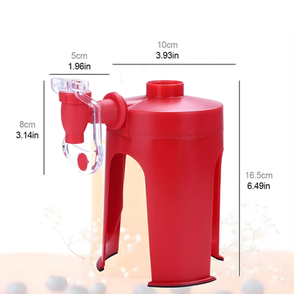 DISPENSADOR DE GASEOSA – Servido práctico, diversión instantánea y bebidas siempre listas