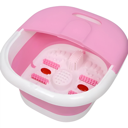 TINA SPA PARA PIES CON MASAJEADOR PLEGABLE – Relajación y cuidado desde casa