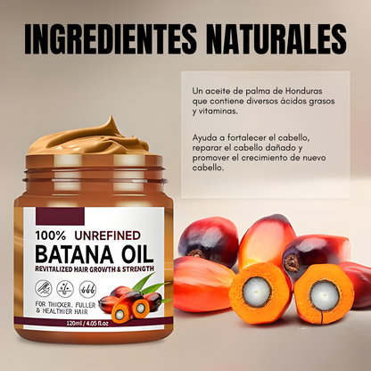 TRATAMIENTO CAPILAR DE BATANA – Nutrición profunda, fuerza natural y crecimiento visible desde la raíz