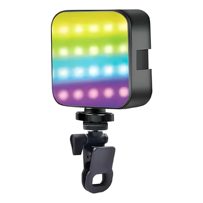 LED POCKET LIGHT – Iluminación portátil, colores RGB y brillo profesional siempre al alcance de tu mano