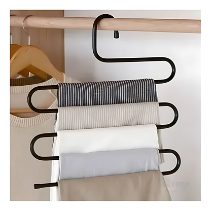 PERCHA MULTIFUNCIONAL (PACK*2) – Más orden, menos espacio ocupado en tu clóset