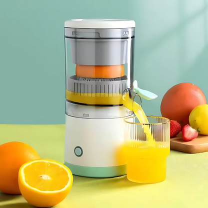 EXPRIMIDOR ELÉCTRICO DE CÍTRICOS – Refresca tu día con jugos naturales en segundos