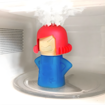 LIMPIADOR DE MICROONDAS A VAPOR ANGRY MAMA – Limpieza profunda en minutos sin químicos agresivos